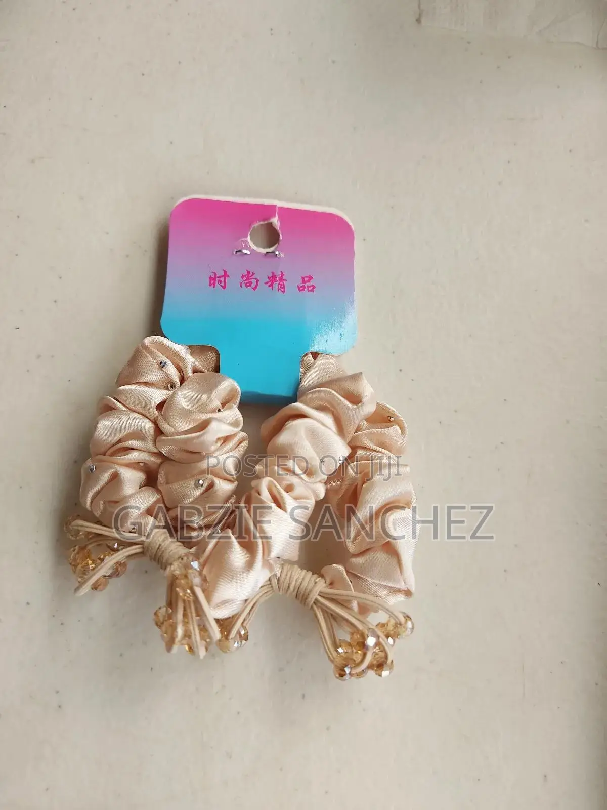 Pearl And Bow Hair Ties