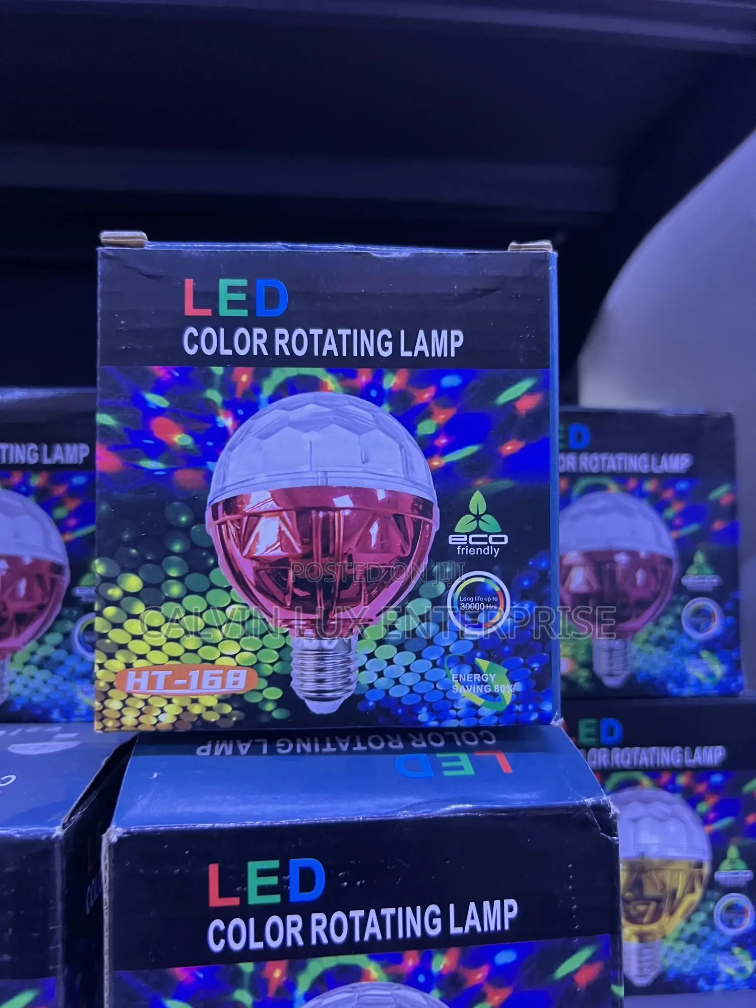 Led Colour Rotating Lamp