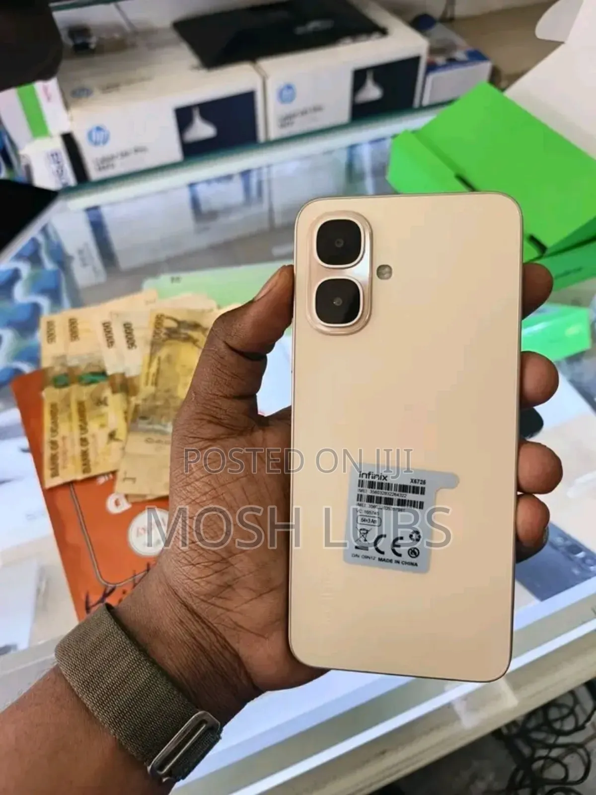 New Infinix Smart 10 128 GB Rose Gold