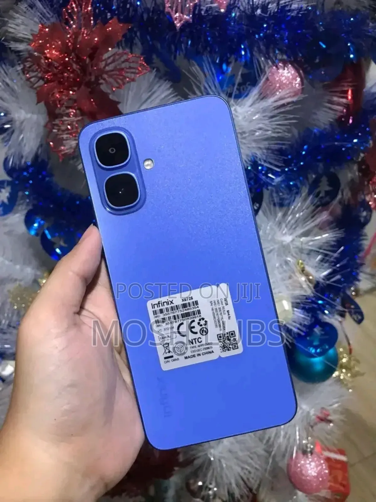 New Infinix Smart 10 128 GB Purple