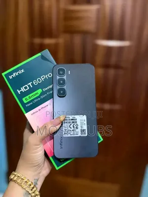 New Infinix Hot 60 Pro+ 128 GB Black