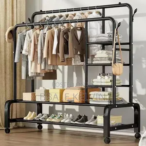 Double Rail Cloth Shoe Rack