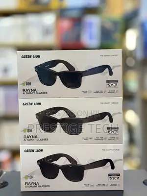 Green Lion Rayna Ai Camera Smart Glasses, 1080p Video, Stereo Audio