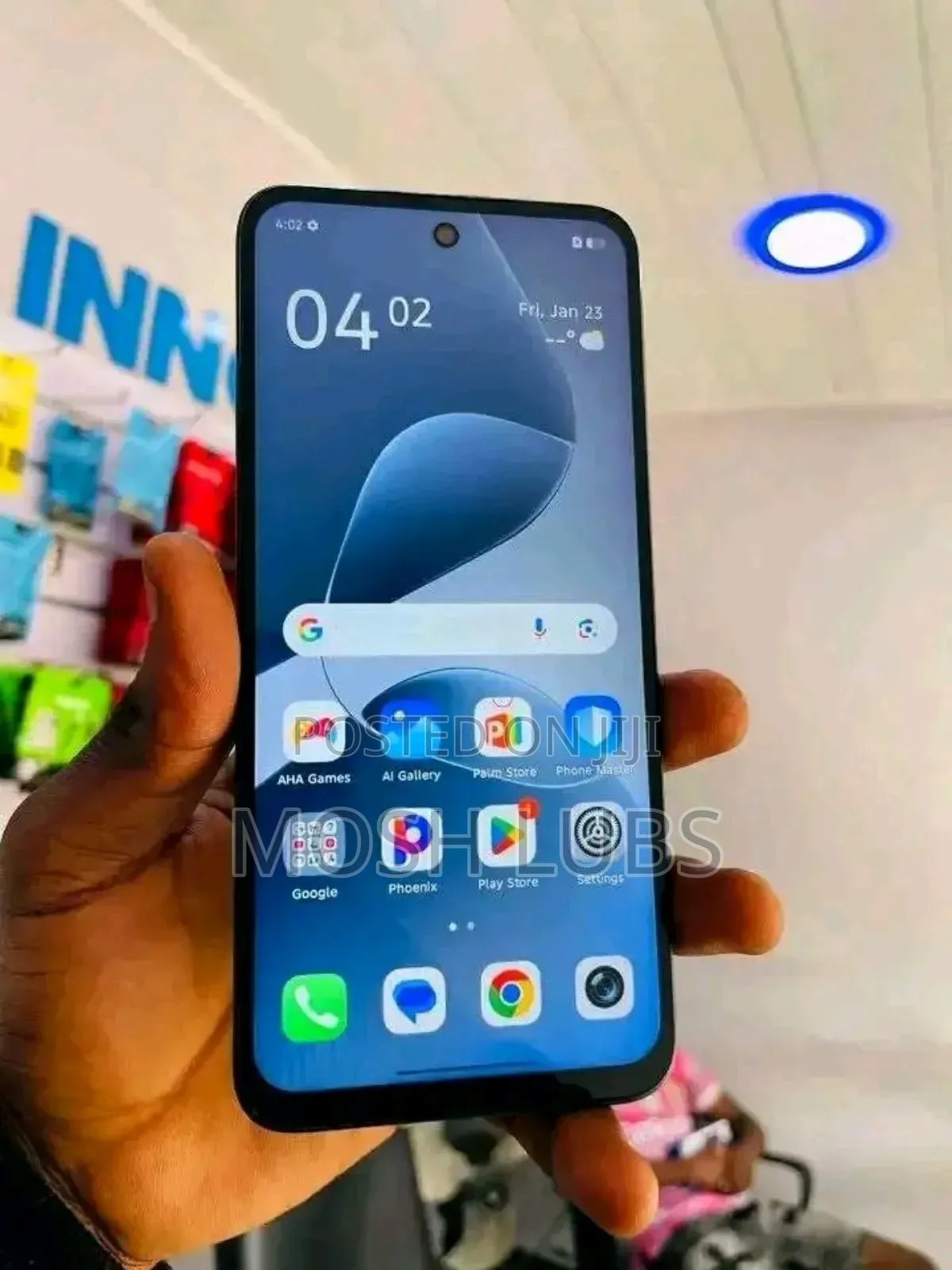 New Infinix Hot 60i 256 GB Gray