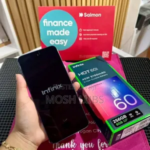 New Infinix Hot 60i 256 GB Blue