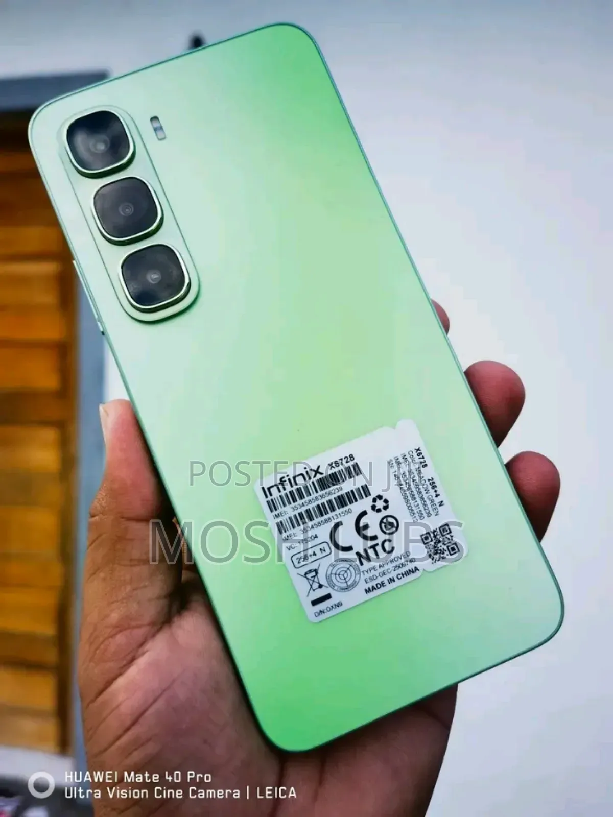 New Infinix Hot 60i 256 GB Green