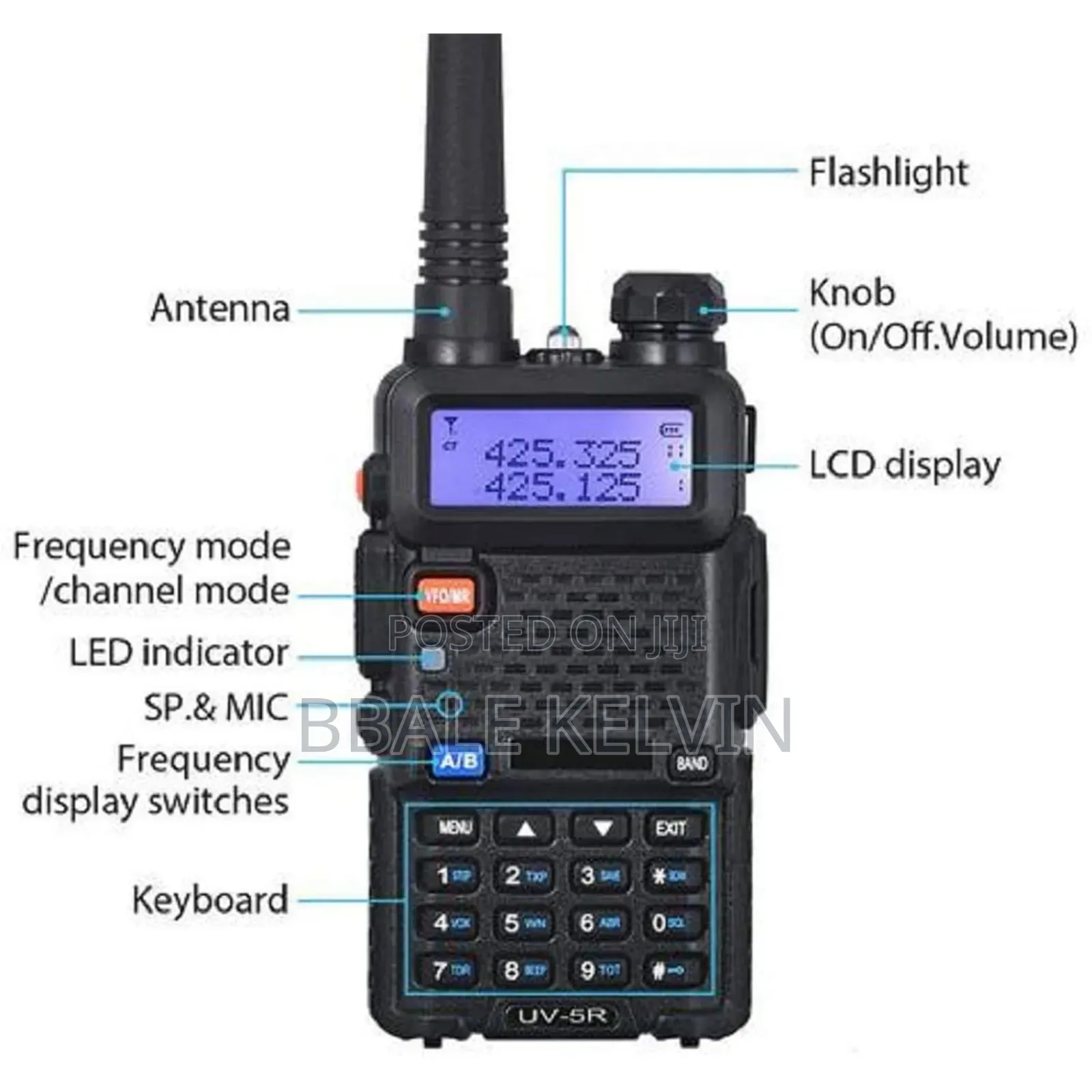 Baofeng Uv-5r Fm Walkie Talkie