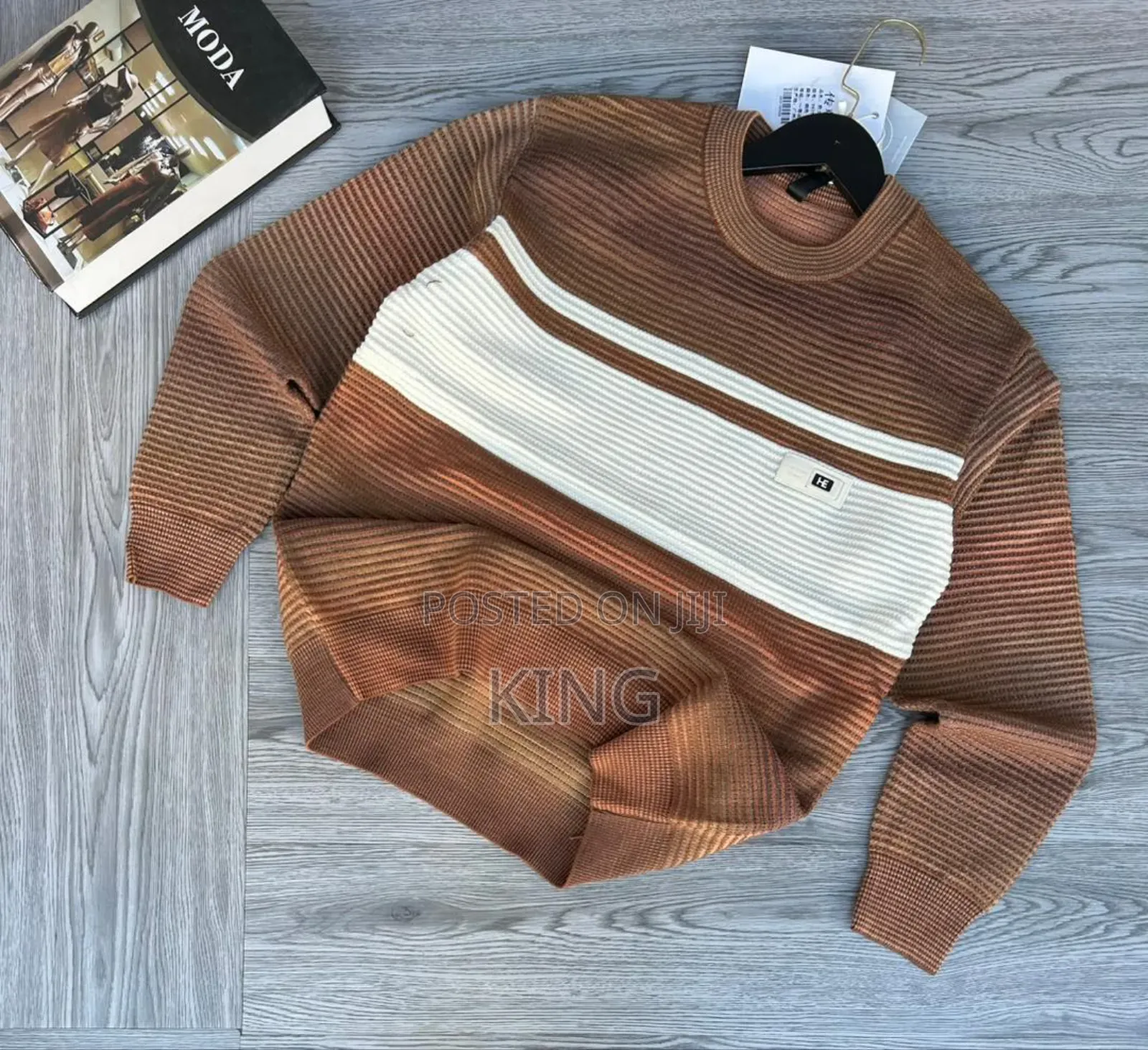Extensive Stripe Sweaters