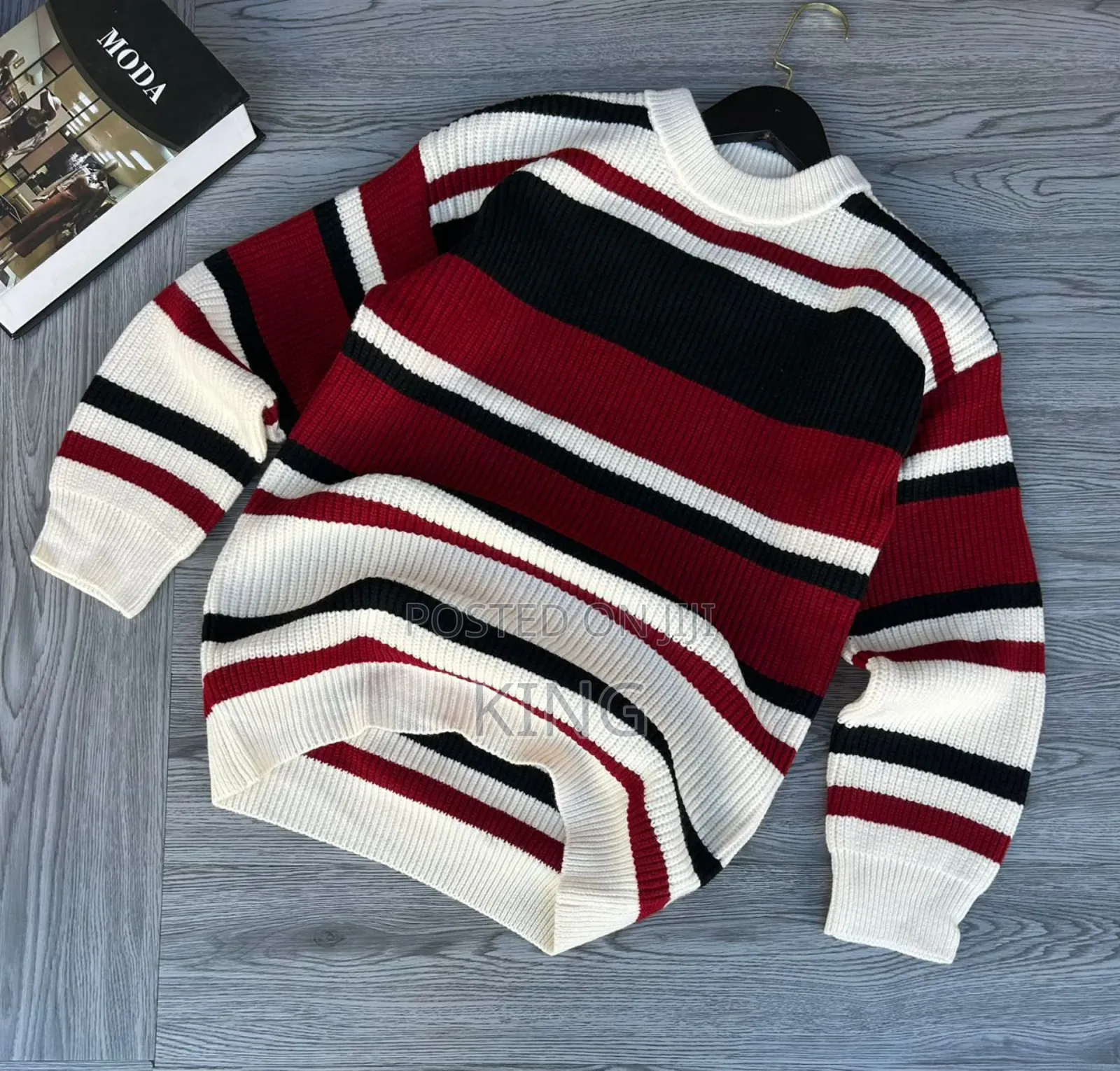 Extensive Stripe Sweaters