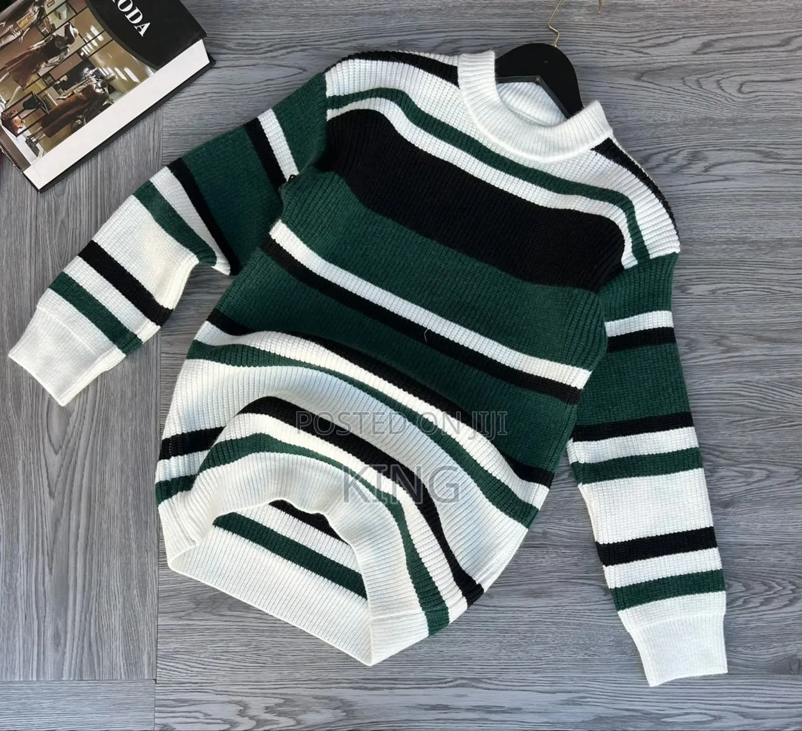 Extensive Stripe Sweaters