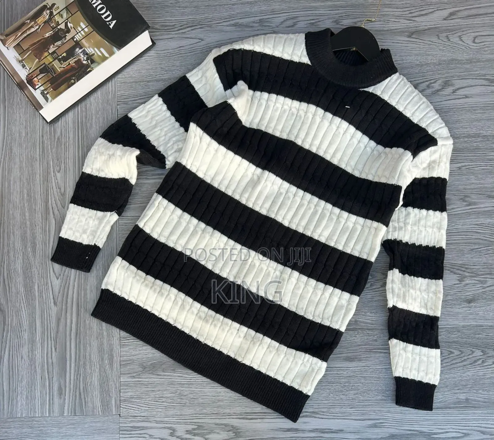 Extensive Stripe Sweaters