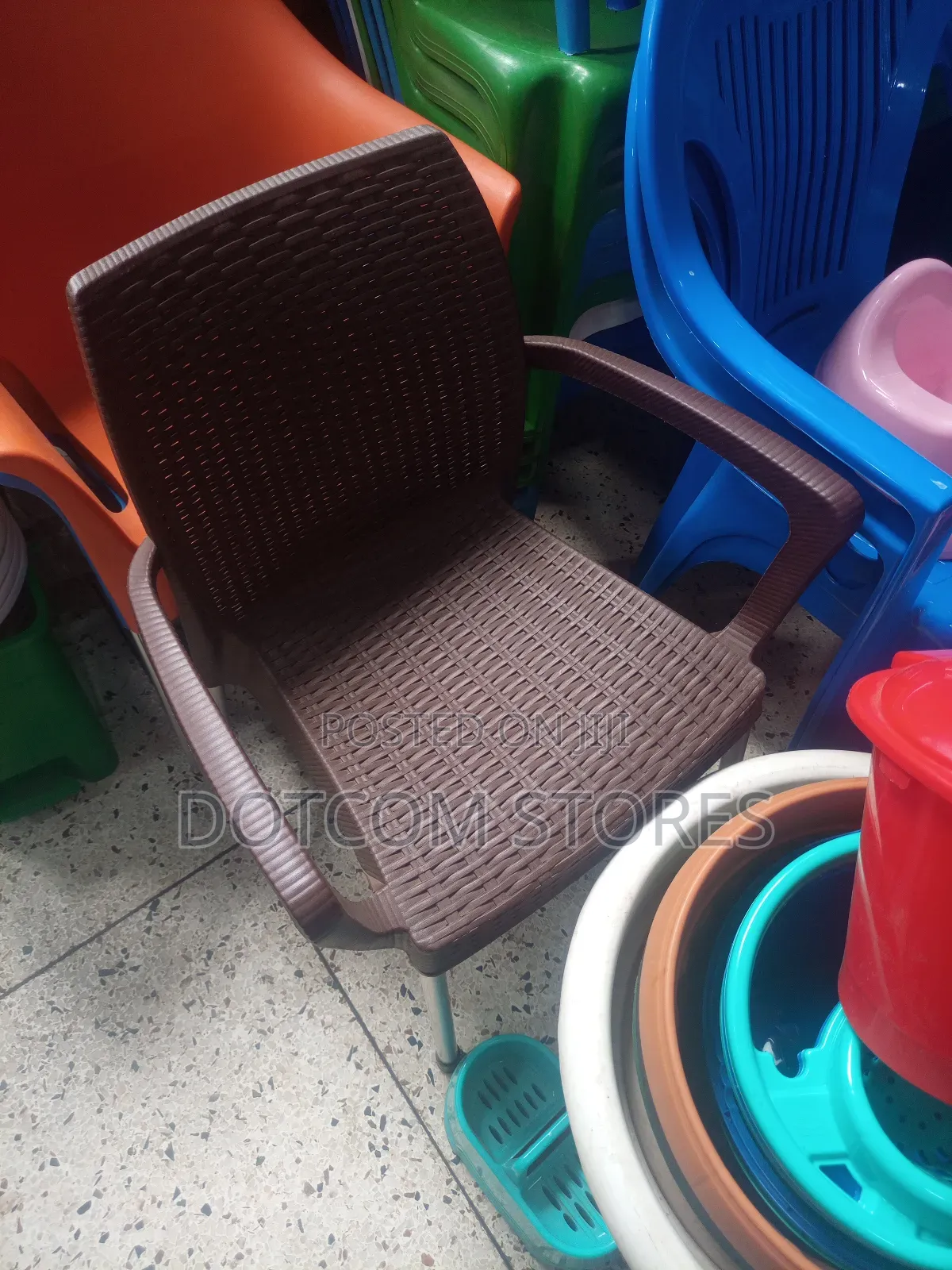 World Industries Plastic Armchair