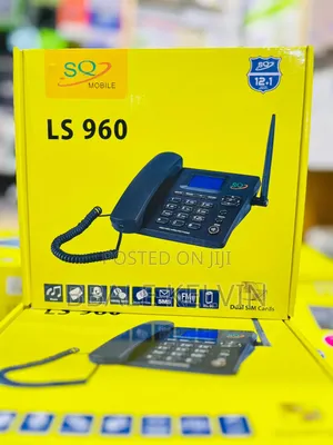 Sq Mobile Ls 960 Desk Phone Landline With Dual Sim