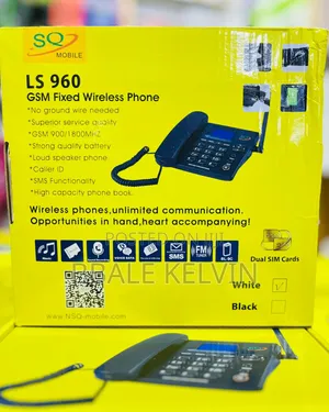 Sq Mobile Ls 960 Desk Phone Landline With Dual Sim