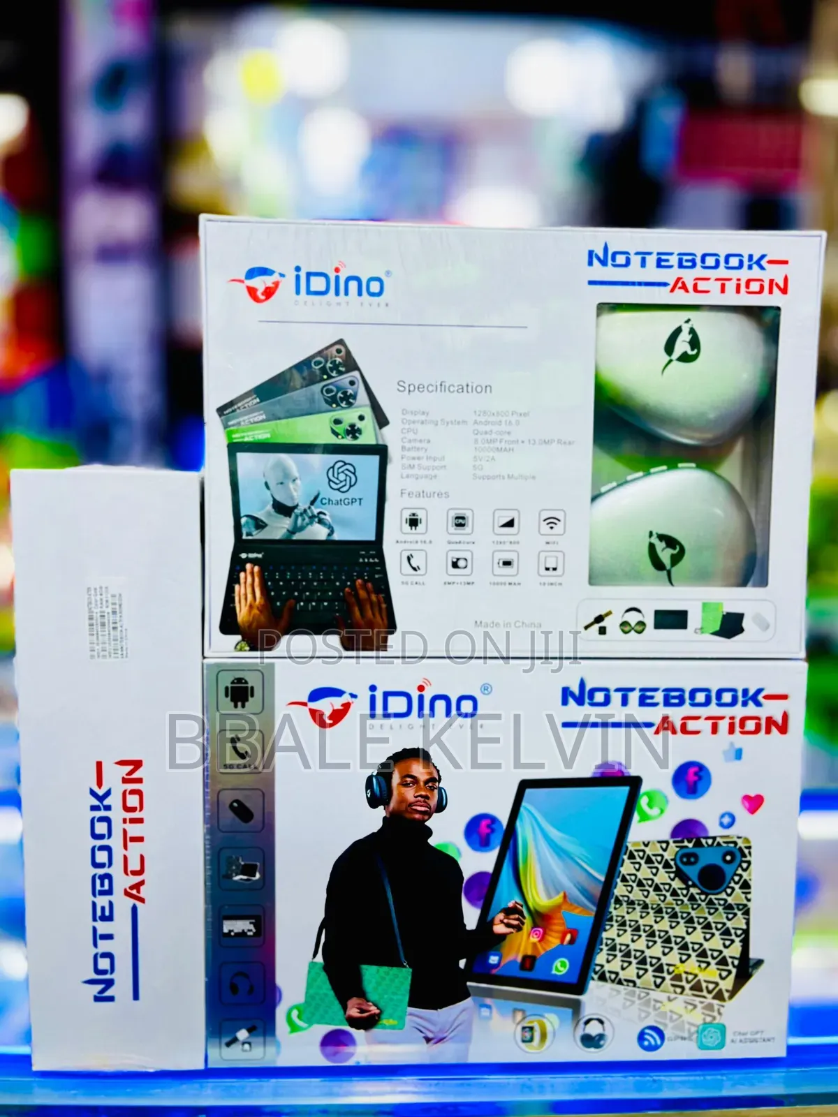 New Idino Notebook 10 512 GB Black
