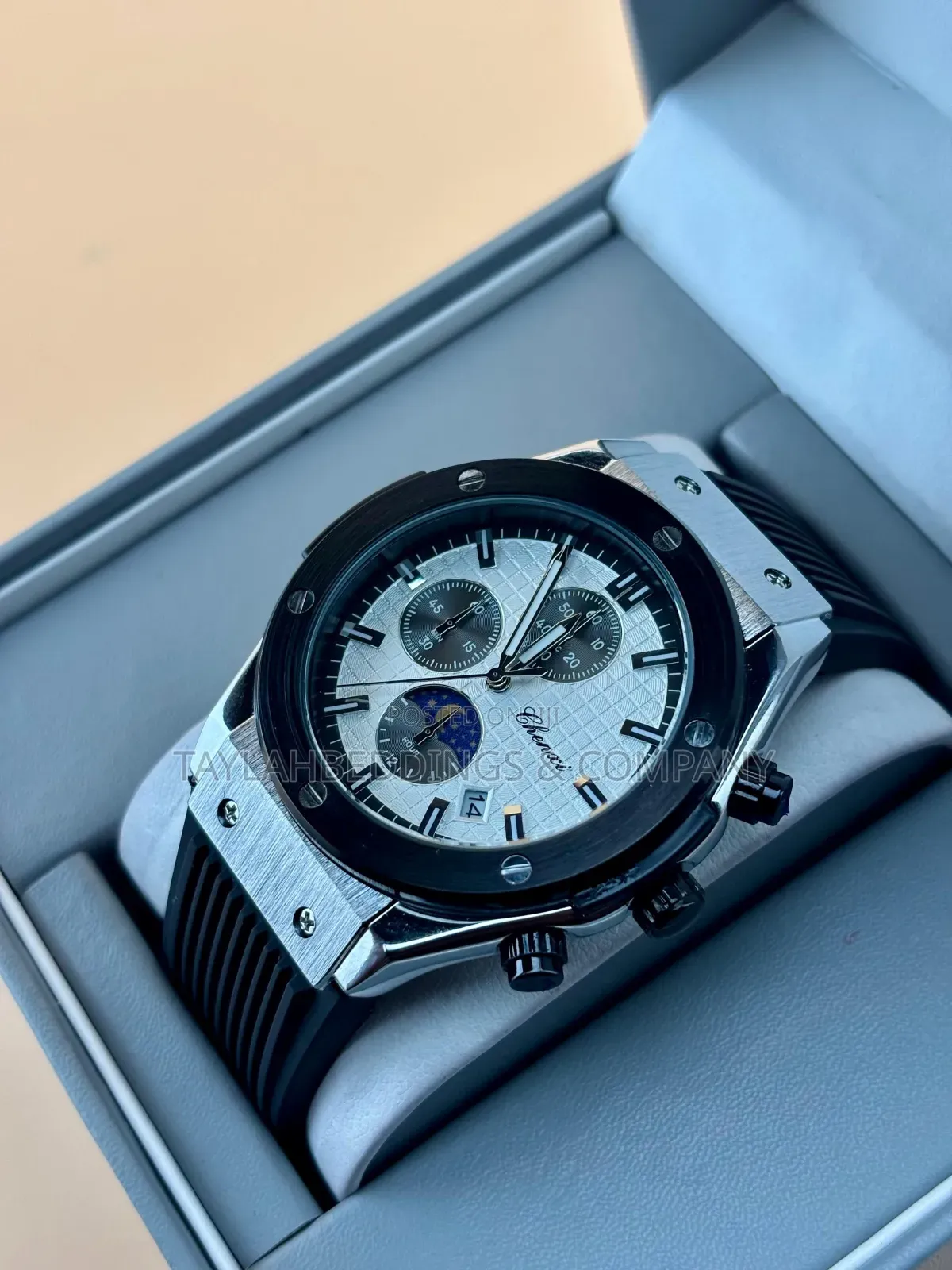 Chenxi 944 Chronograph Moon Phase Quartz Watch