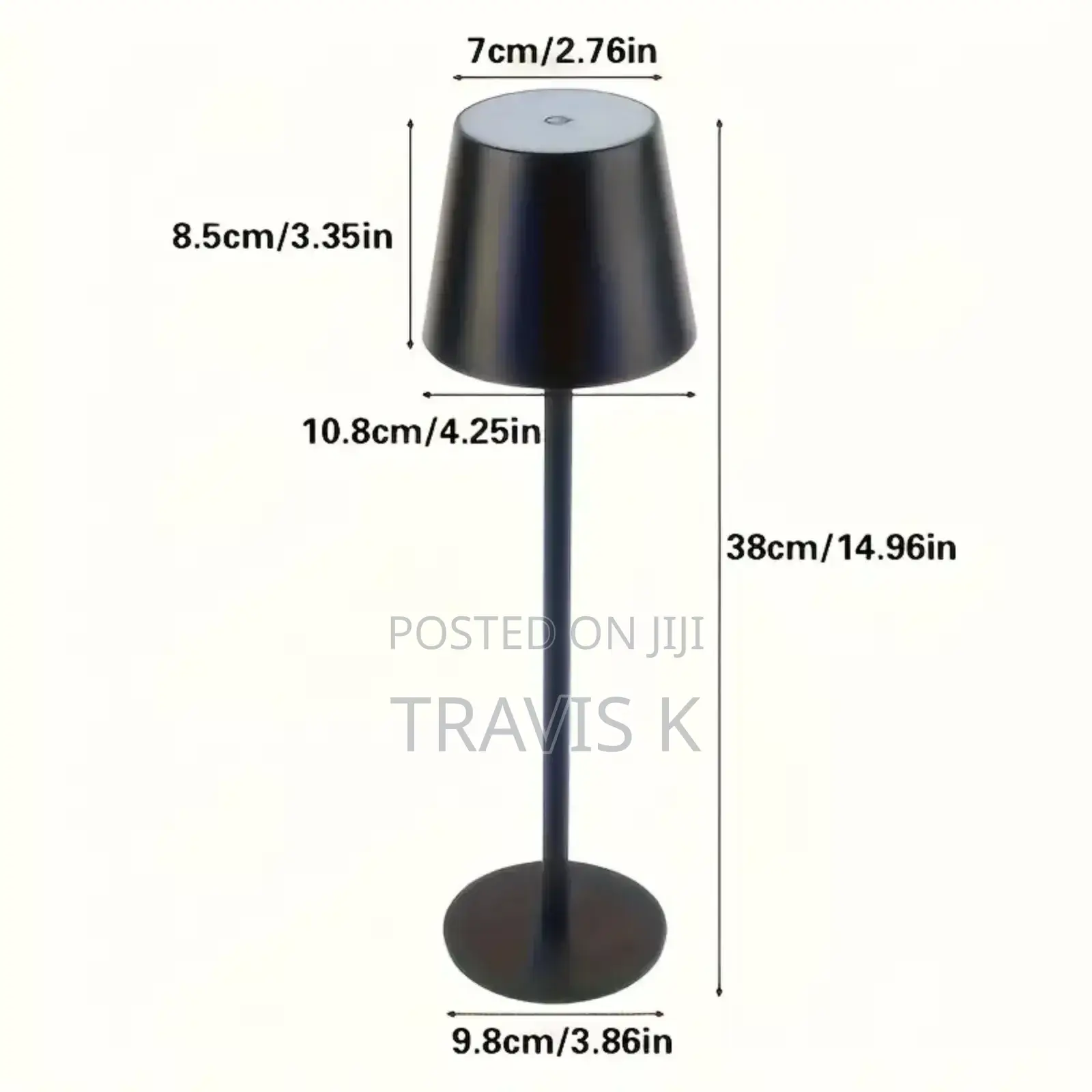 Led Table Lamp | Club 25 Cm | Rechargeable Battery Table Lamp