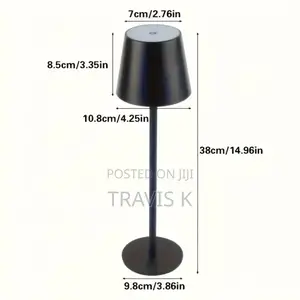 Led Table Lamp | Club 25 Cm | Rechargeable Battery Table Lamp
