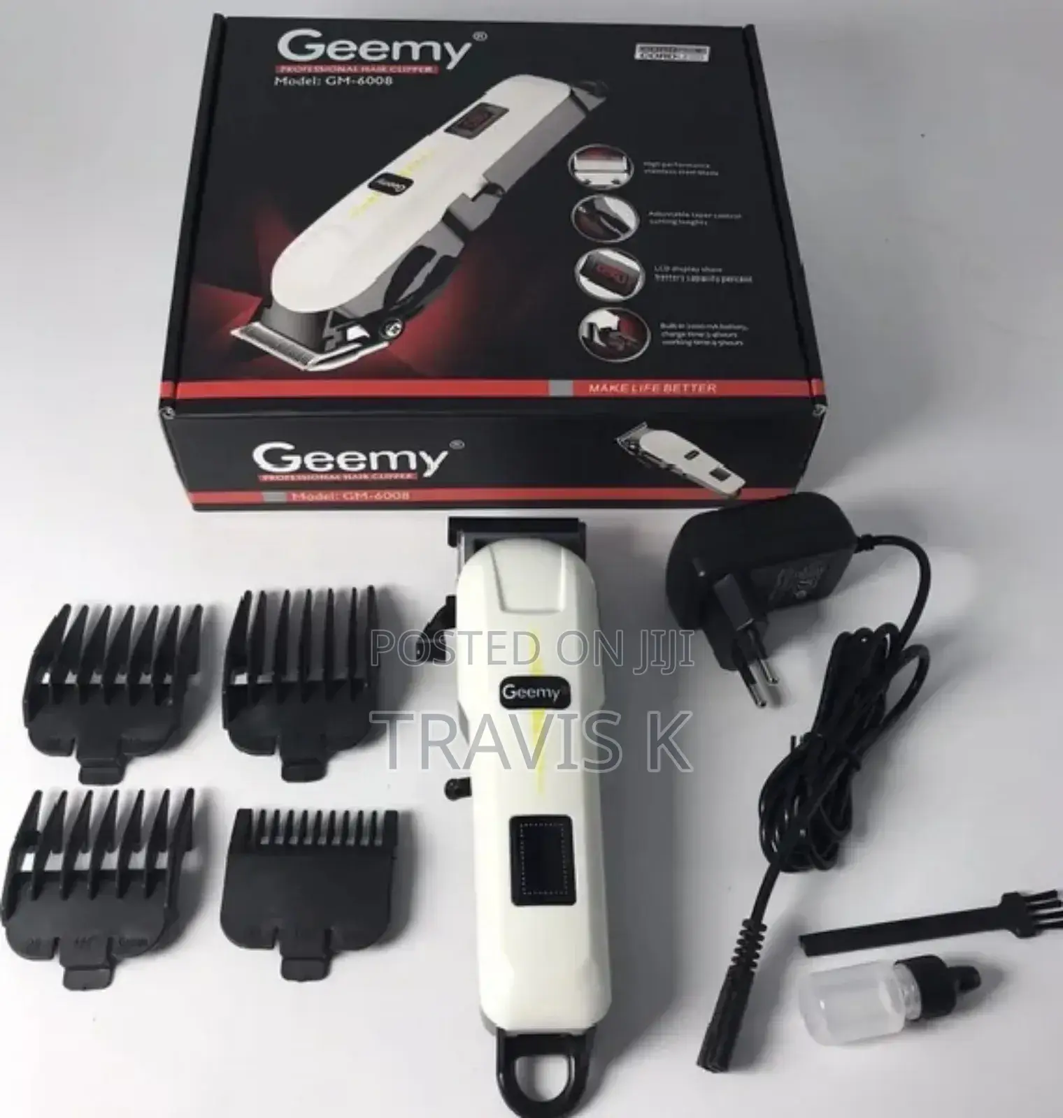 Geemy Rechargeable Hair Clipper