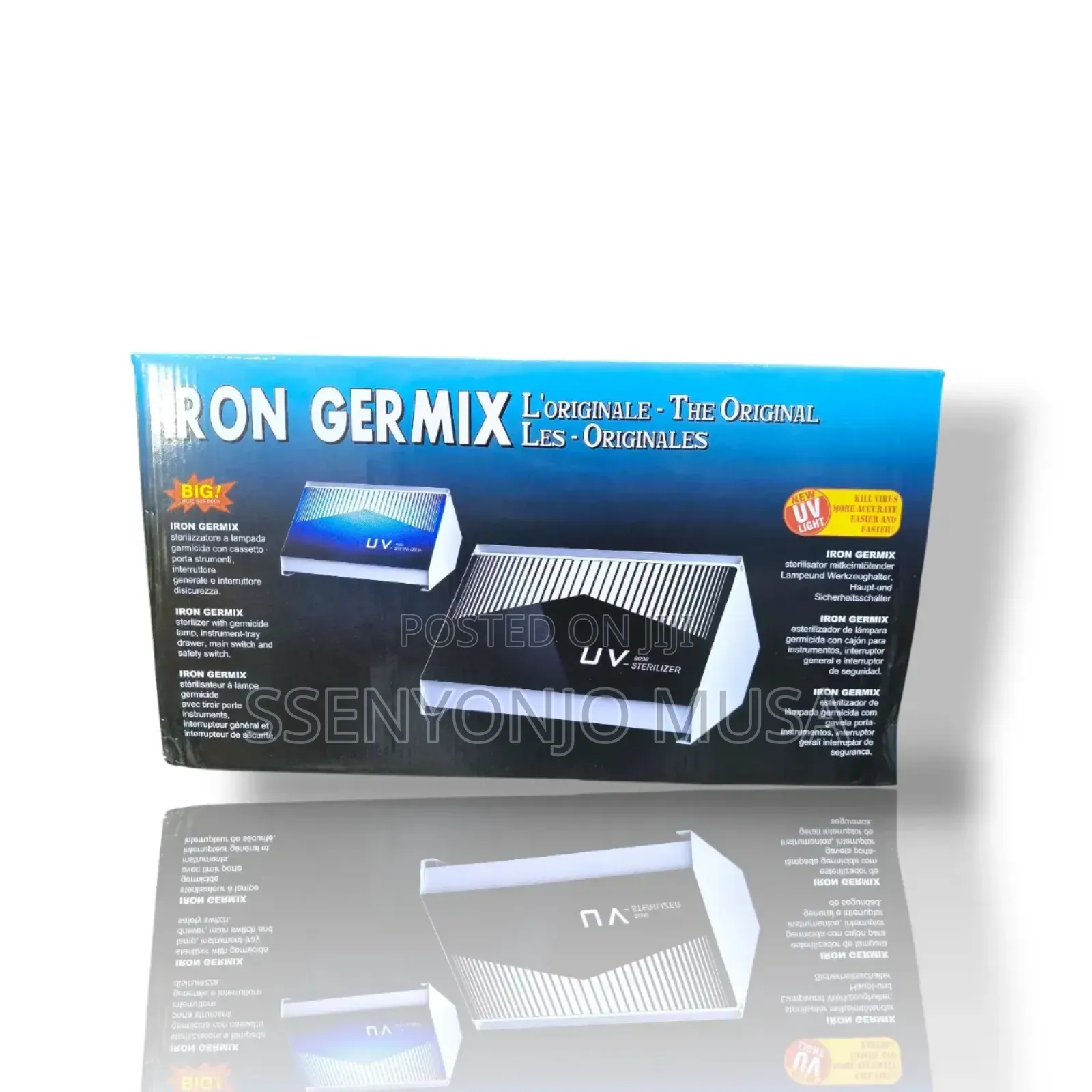Iron Germix l'Originale -Original Germicidal Lamp Sterilizer