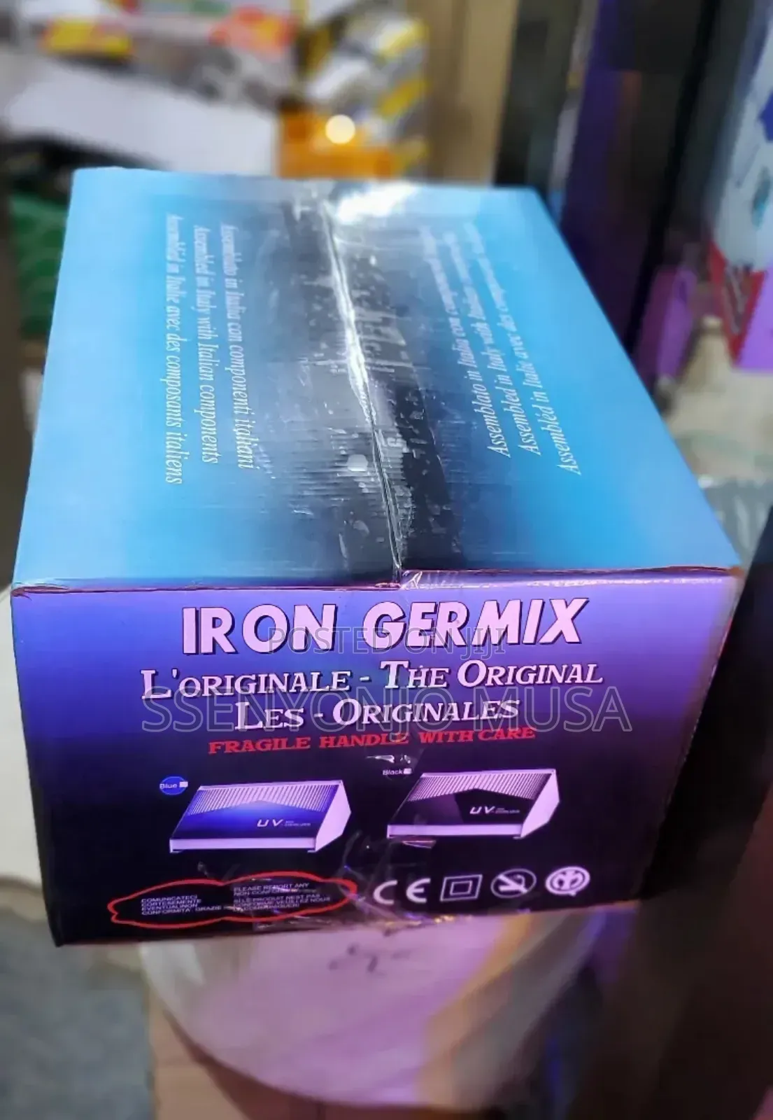 Iron Germix l'Originale -Original Germicidal Lamp Sterilizer