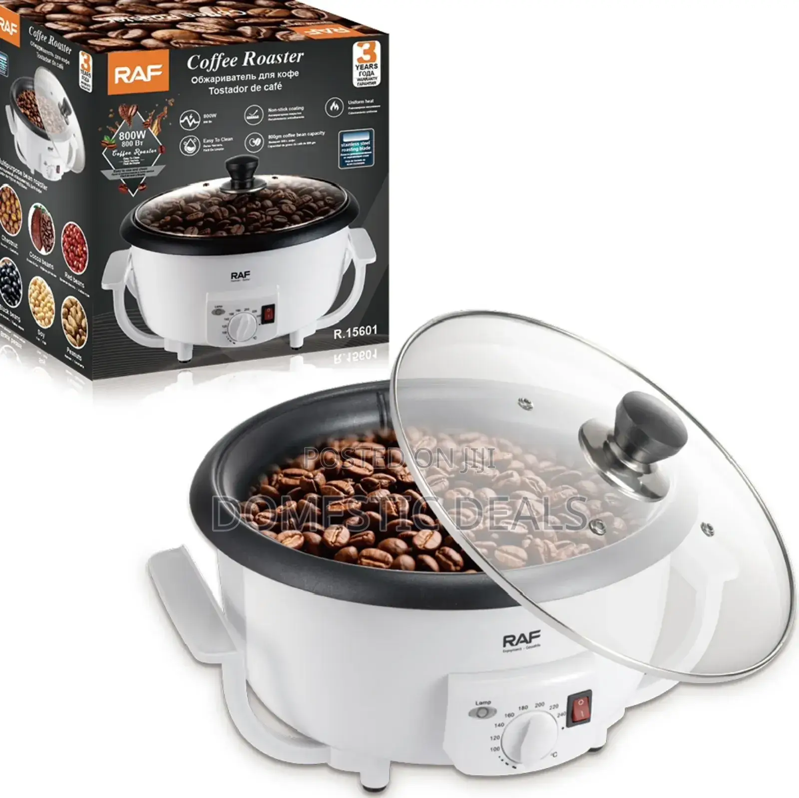 Raf R.15601 Electric Coffee Roaster.