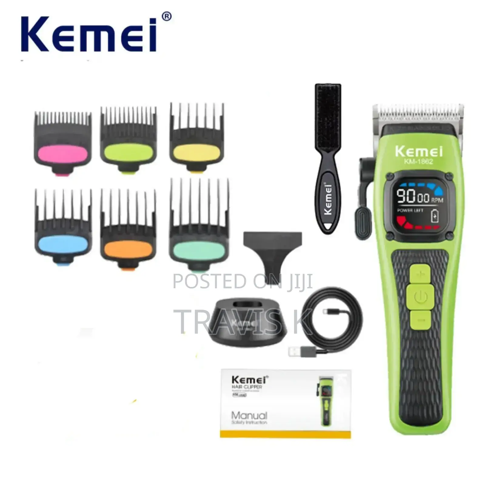 Kemei Rechargeable Cordless Clipper