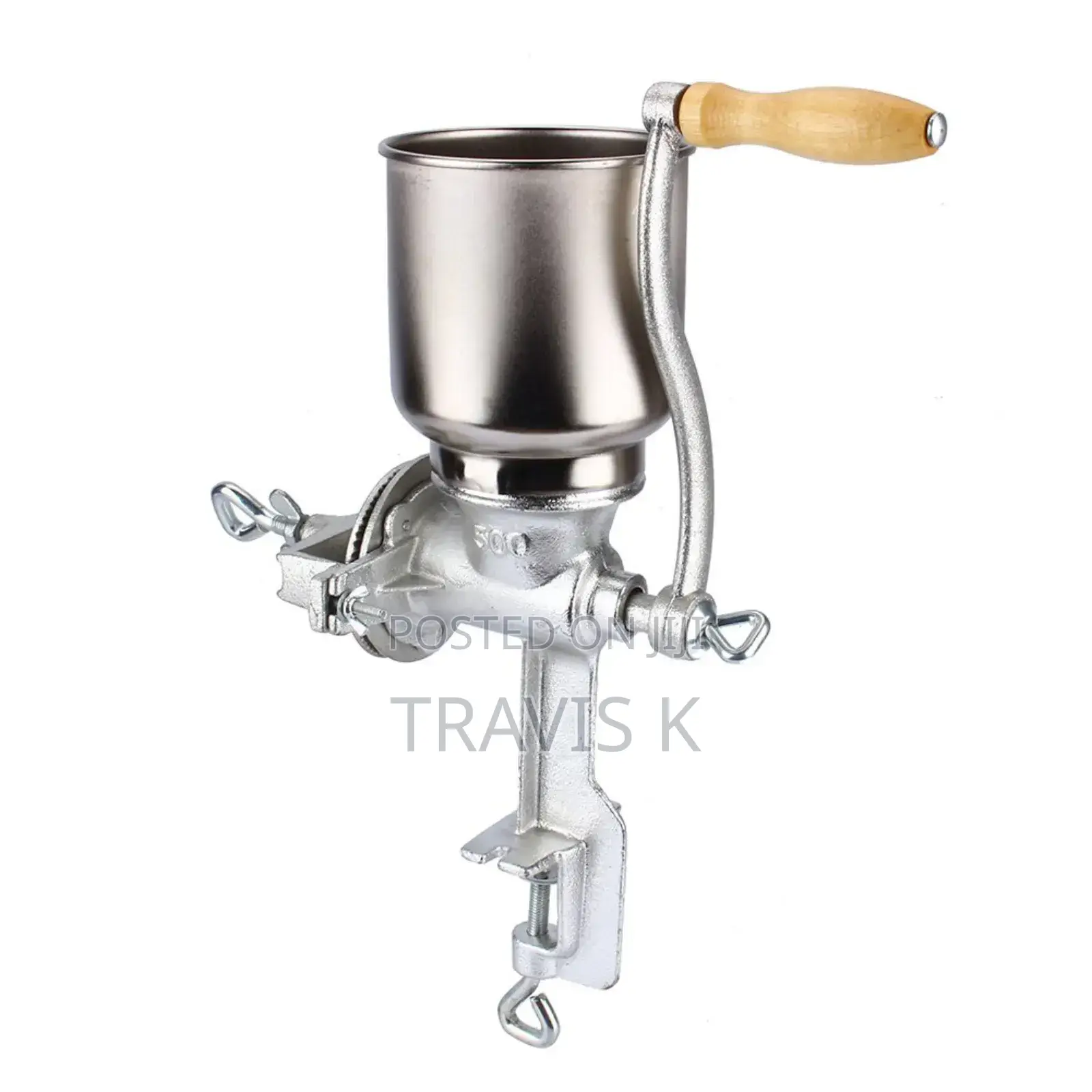 Manual Corn Mill Grinder, Portable Grain Mill Grain Grinder