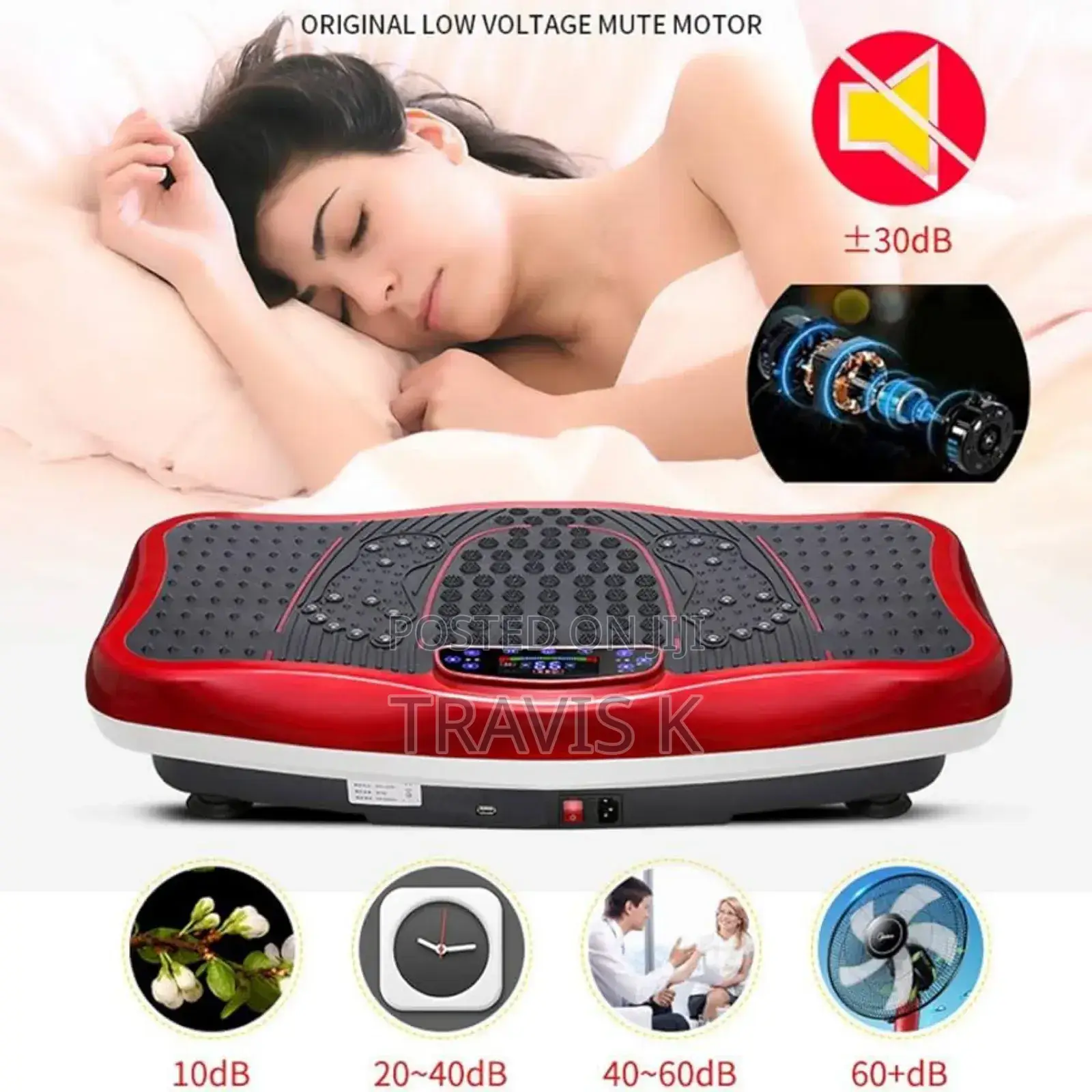 Vibration Plate Exercise Machine