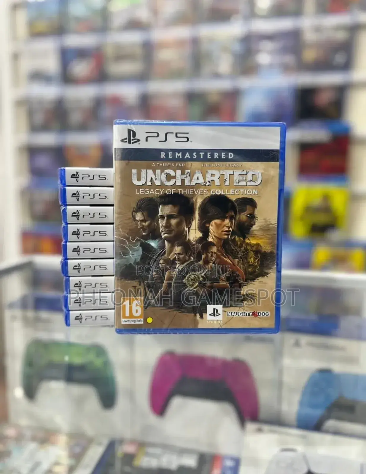 Uncharted Legacy of Thieves Collection Ps5 a Thief's End Lost Legacy