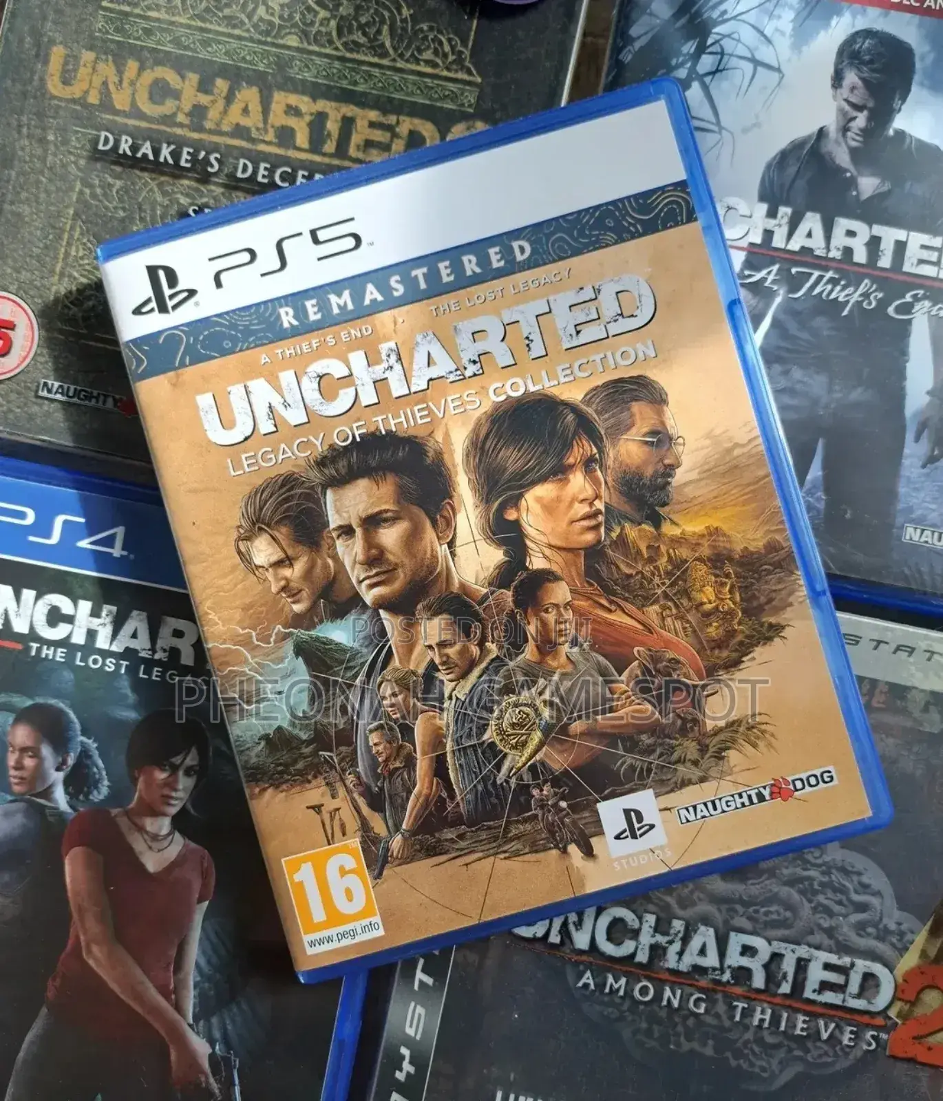 Uncharted Legacy of Thieves Collection. 2 Games in One Pack. Enjoy.
