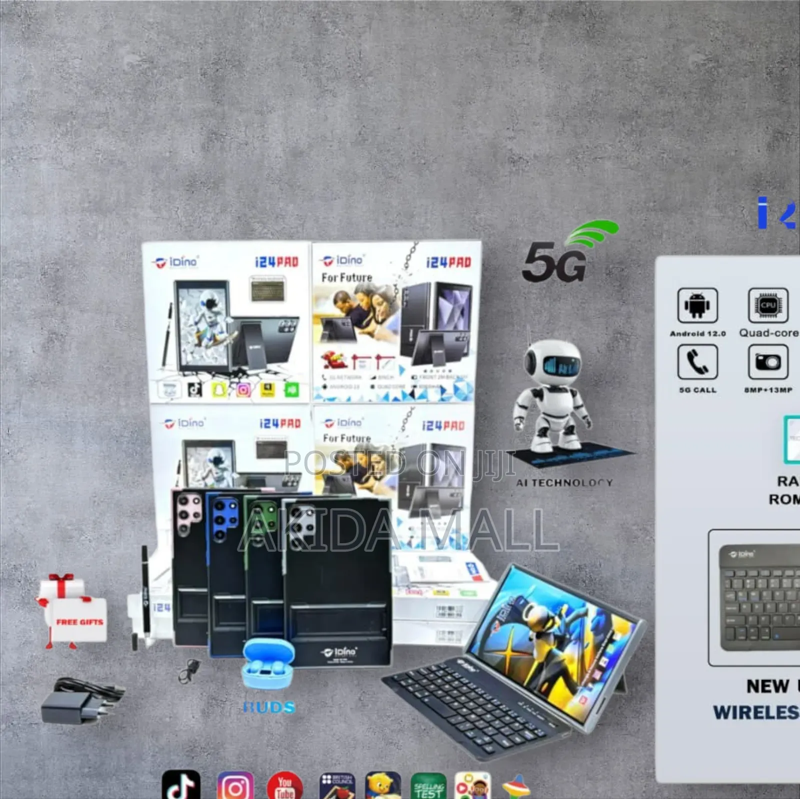 New Idino i24 Pad 512 GB White