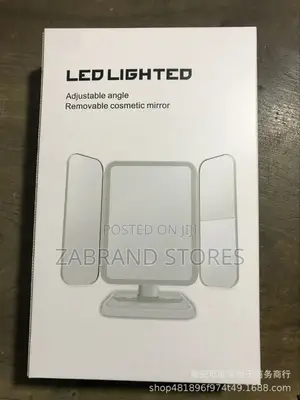 Led Light 3 Sided Mirror