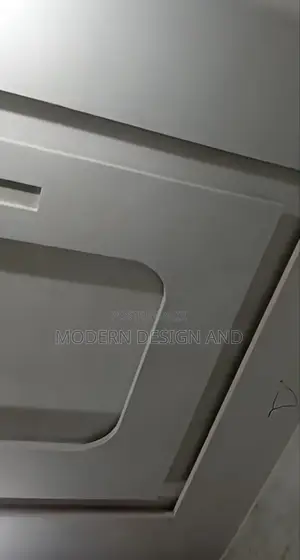 Gypsum Ceiling Work on Filling and Sanding