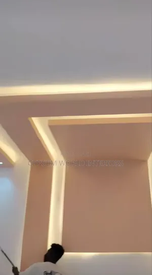 Ceiling Gypsum and Wall Designing