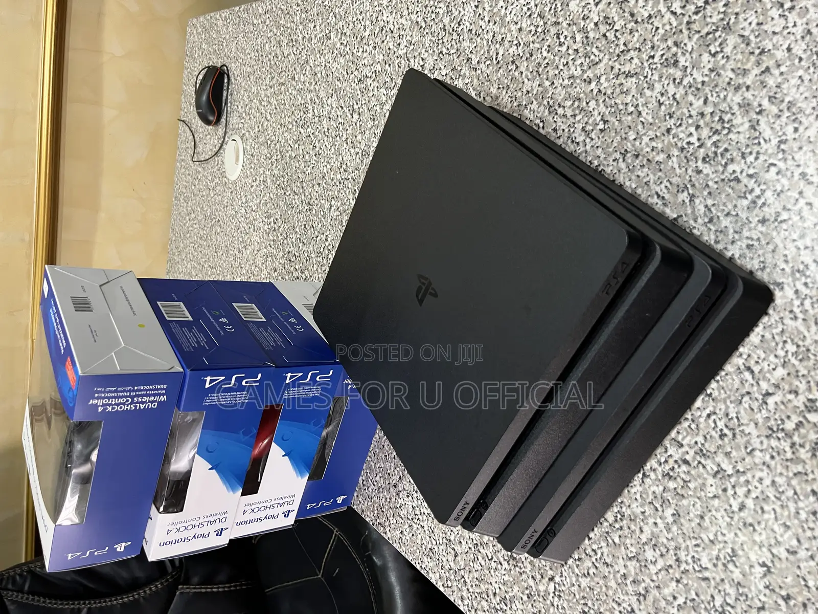 Ps4 Slim Consoles 500gb Used 2 Pads Boxed
