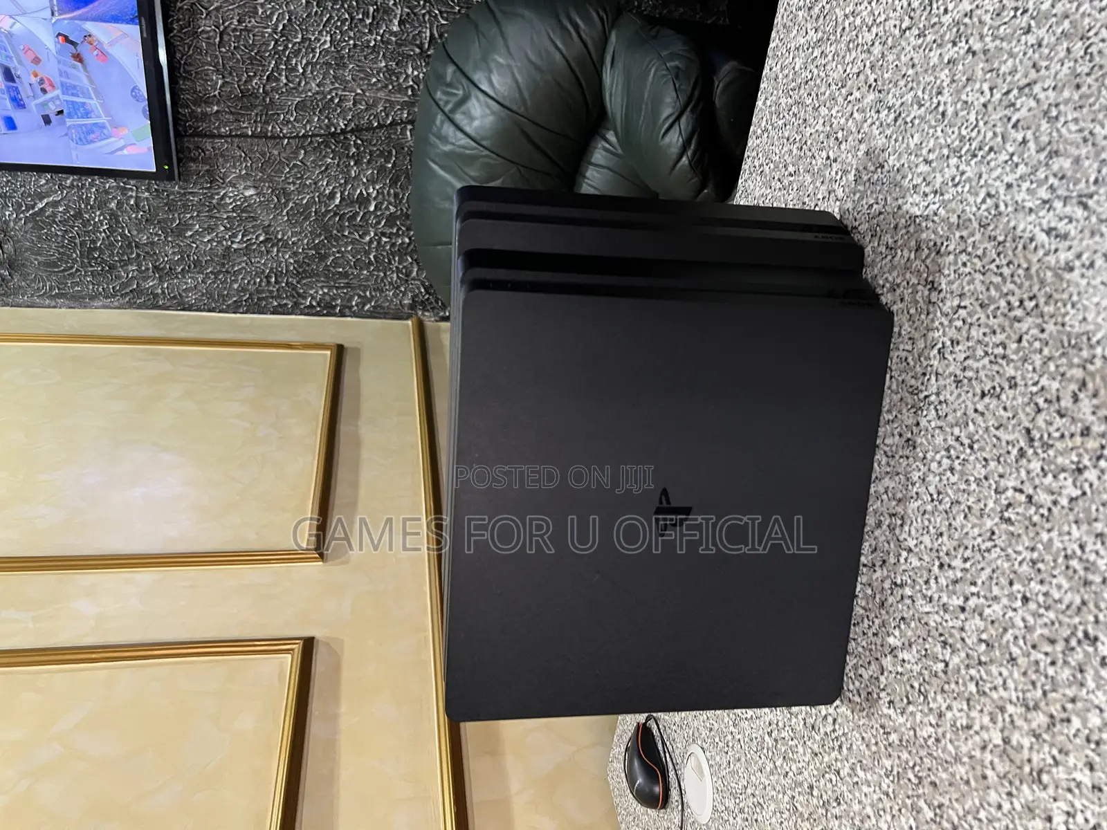 Ps4 Slim Console 500gb Used Euro Edition*Chiped 8 Games