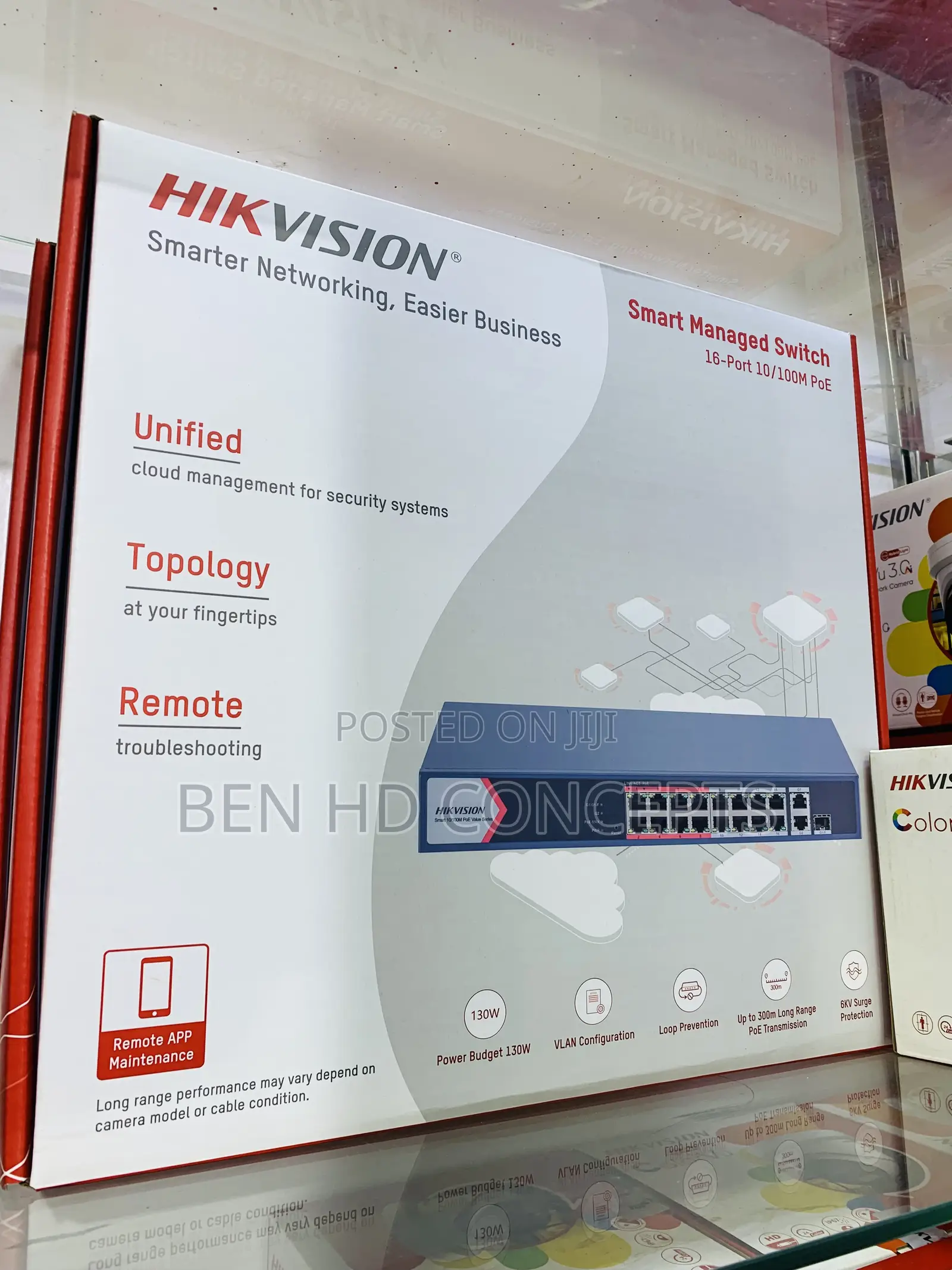 16 Poe Switch Smart Managed Hikvision