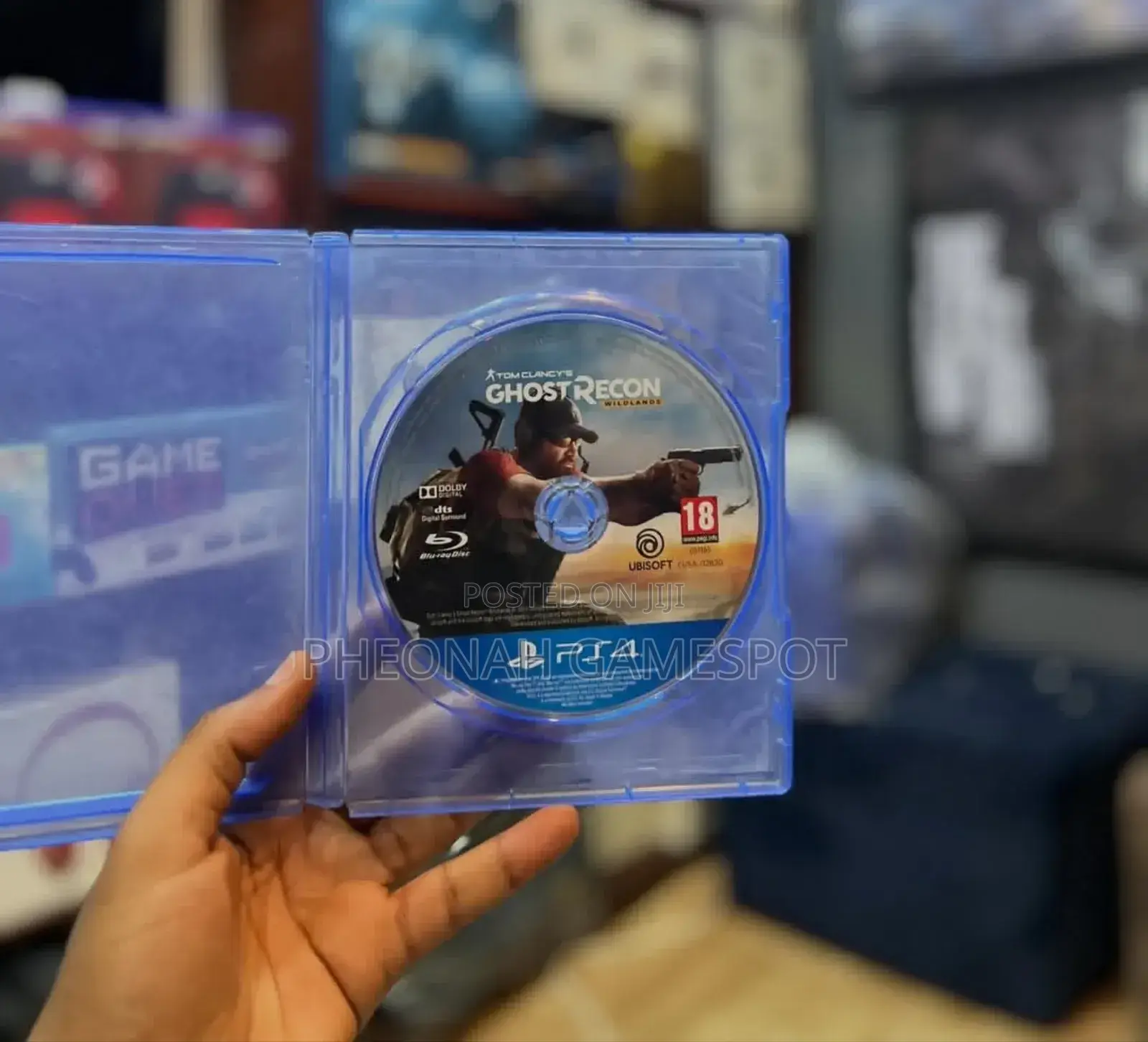 Ghost Recon Wildlands Game Cd for Ps4: Tactical Open World Shooter Fun