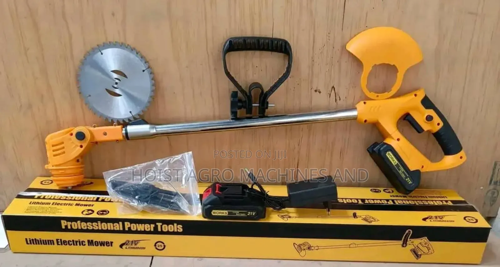Cordless Brush Cutter.
