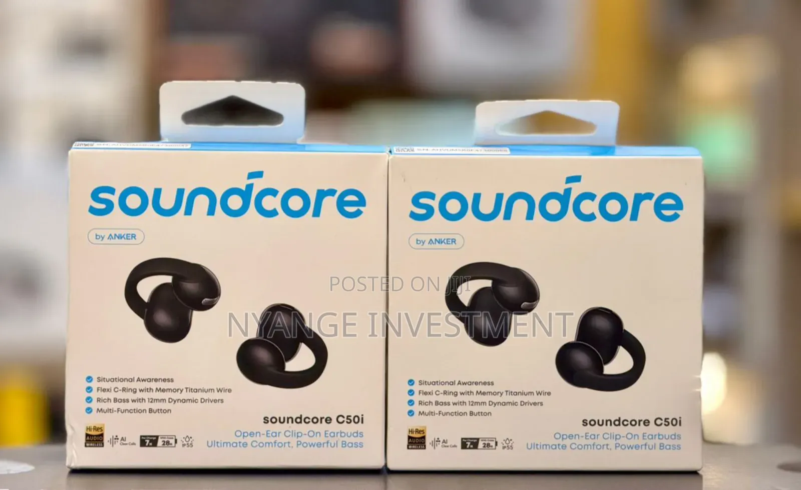 Anker Soundcore C50i Open-Ear Headphones. Wireless Headphones