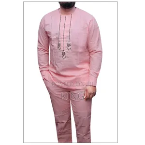 African Heritage Style Linen Suit