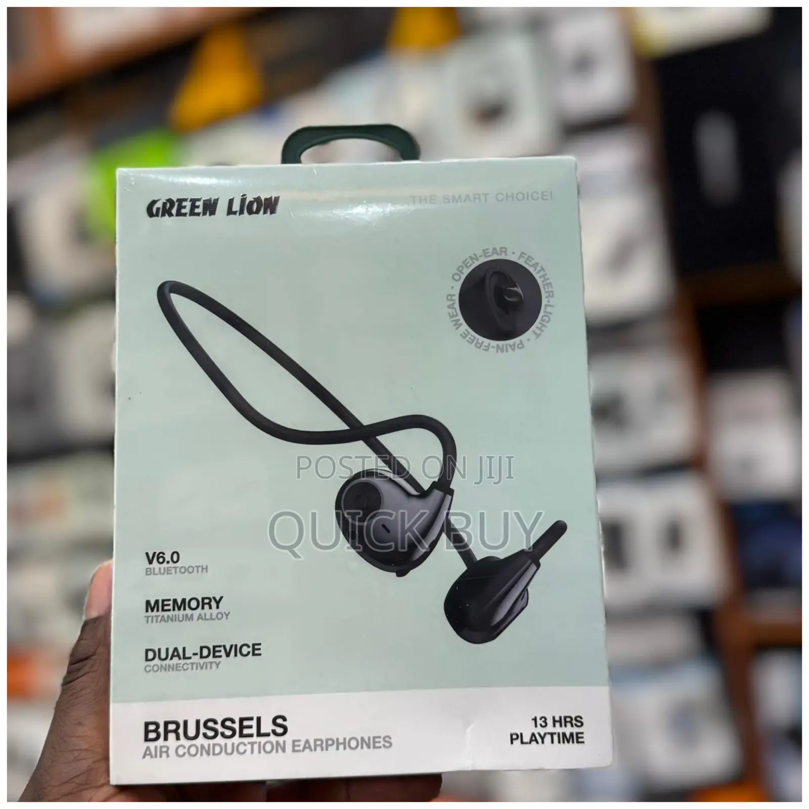 Green Lion Brussels Air Conduction Earphones