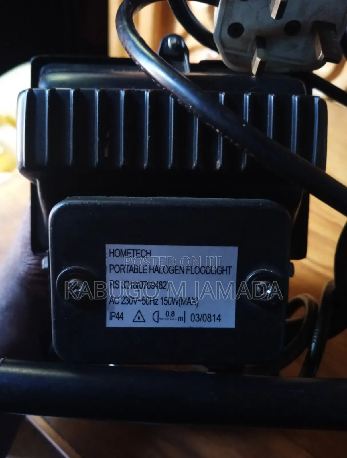 ‎Hometech Portable Halogen Floodlight