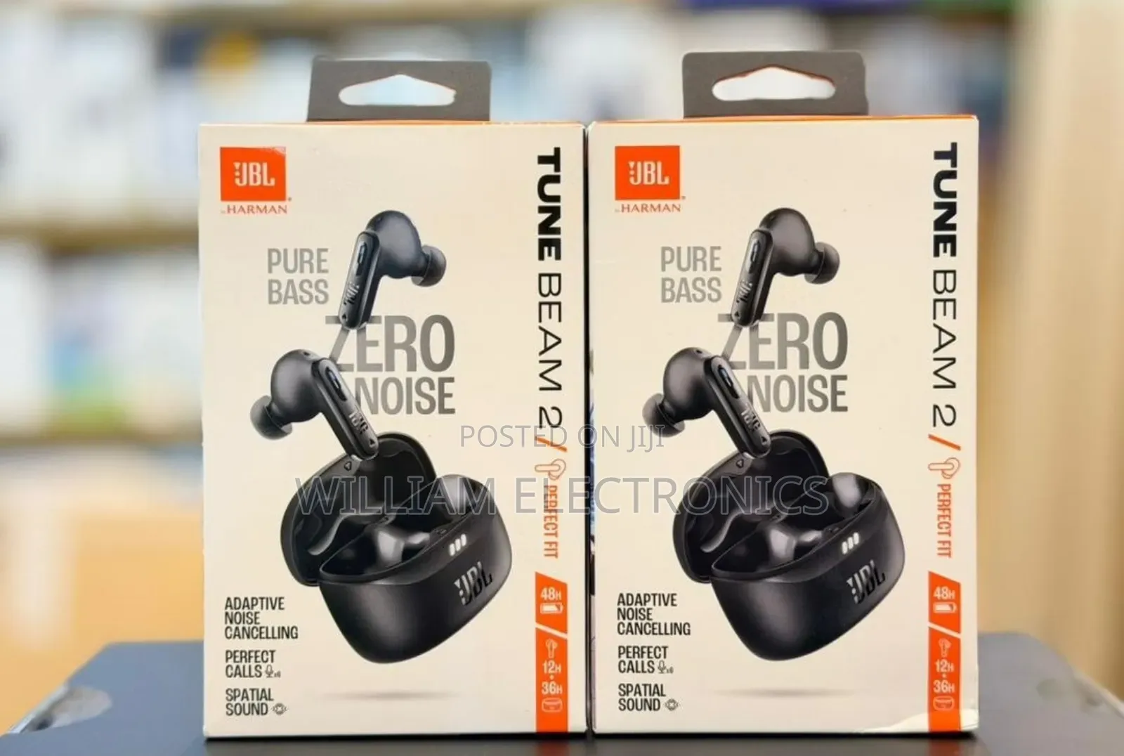 JBL Tune Beam 2 True Wireless Noise Cancelling Earbuds