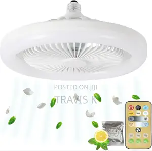 Modern Enclosed Led Ceiling Fan