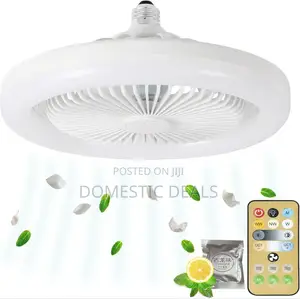 Modern Enclosed Led Ceiling Fan