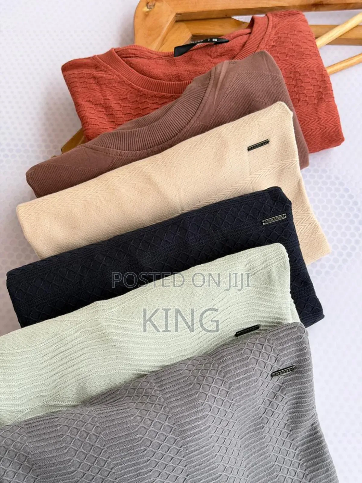 Urban Myth Jacquard Knit Mens Tshirts