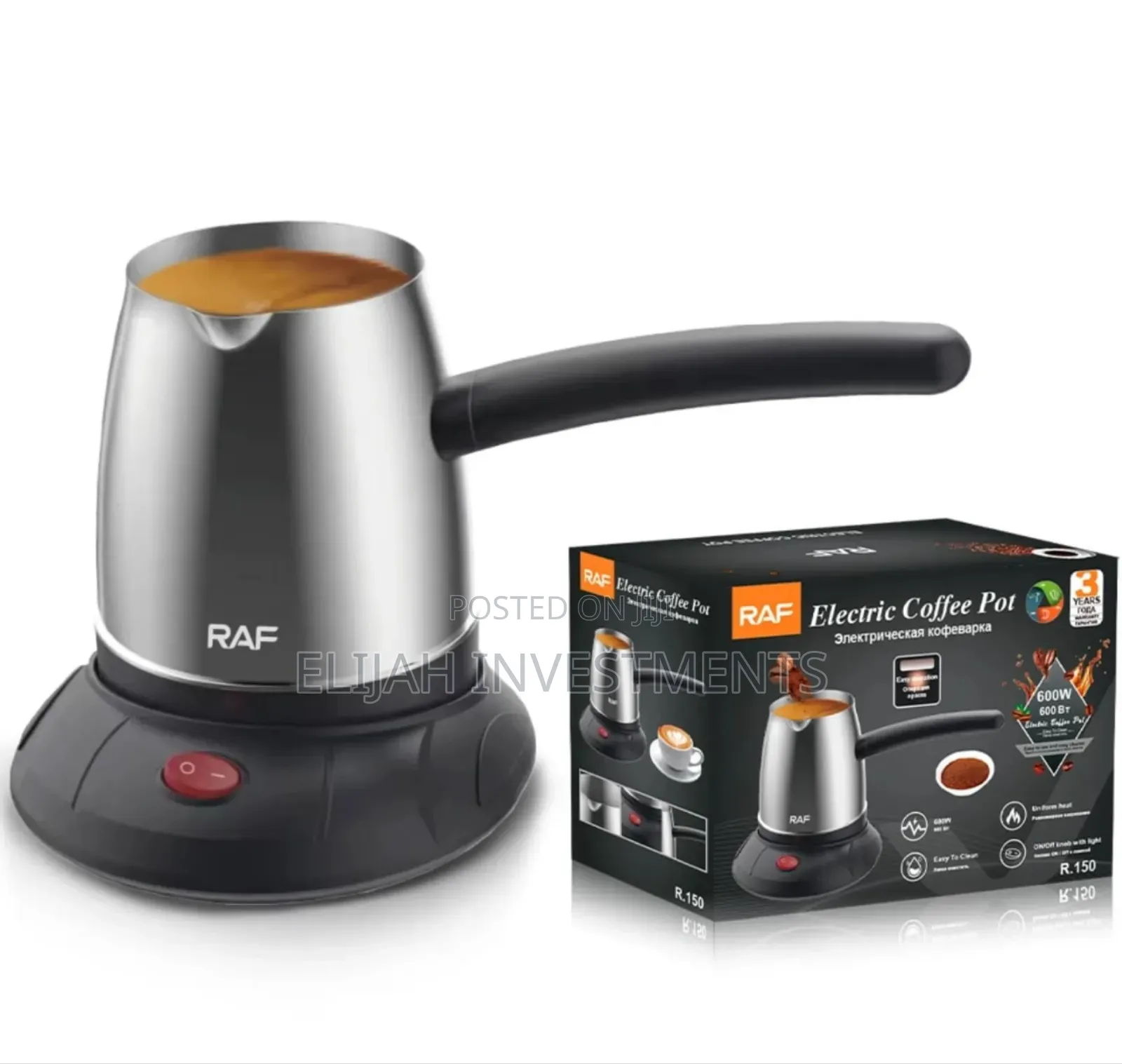 Raf Electric Coffee Pot