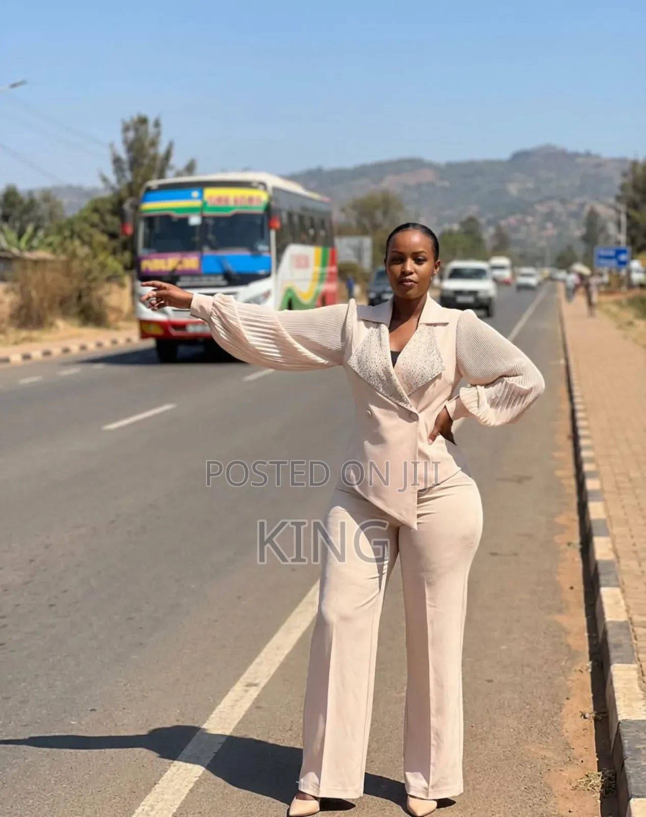 Lady Four Season Pearl Sequin Decoration Blazer Suit.